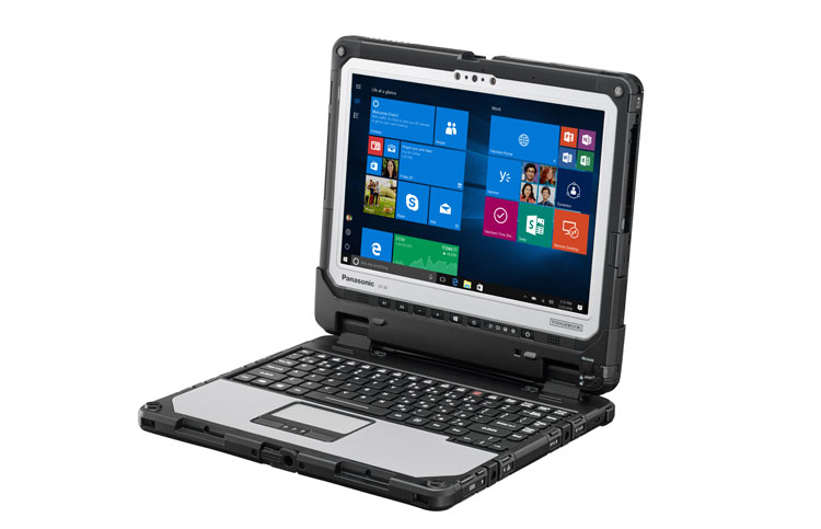 Panasonic Toughbook CF-33 MK2, i7-10810U 512GB SSD 16GB RS-232 2x Baterie W11 Pro