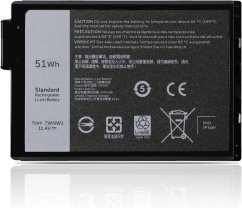 Baterie 7WNW1, pro Dell Laitute Rugged 7424 5424 5420 DMF8C 0DMF8C alternativní