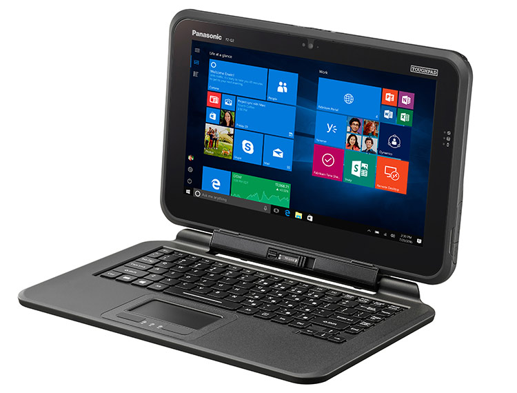 Panasonic Toughpad FZ-Q2 MK1, 12,5 Intel m5-6Y57 8GB 256GB SSD Win 10 Pro
