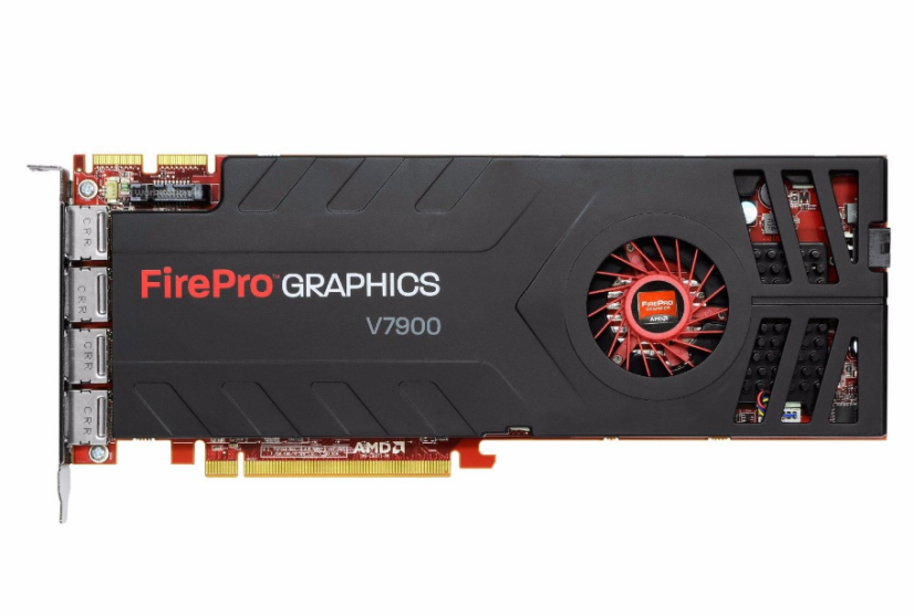 AMD FirePro V7900, 2GB 2048MB GDDR5 PCIe x16 - 4x 4K LCD