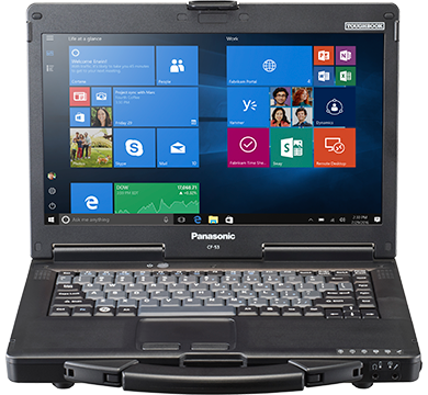Panasonic Toughbook CF-53 MK4, 14HD Touch i5 4310U 8GB 256GB SSD RS-232 W10 Pro