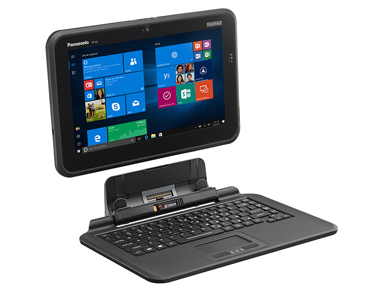 Panasonic Toughpad FZ-Q2 MK1, 12,5 Intel m5-6Y57 8GB 256GB SSD Win 10 Pro