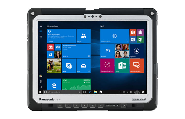 Panasonic Toughbook CF-33 MK1 Tablet, 12 Touch, i5-6300U 8GB 256GB SSD Win10